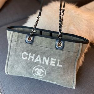 💗SOLD💗Chanel Deauville Tote Bag